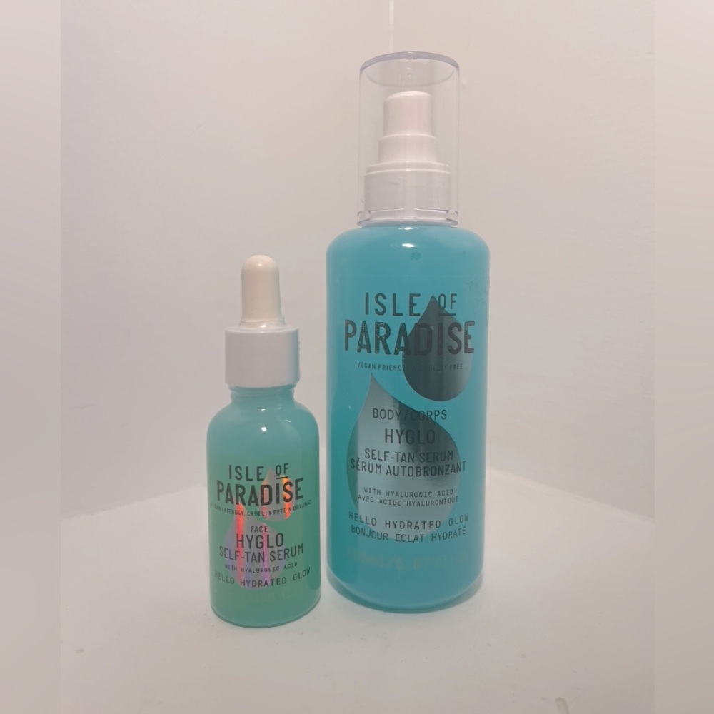Isle of Paradise Hyglo Serums